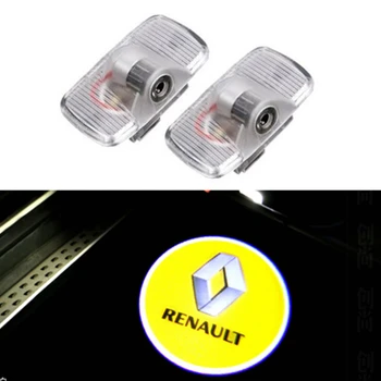 2 x Usa Masina de Curtoazie Proiector Laser Logo-ul Ghost Shadow Light Pentru Renault Koleos 2009 2010 2011 2012 2013 2016