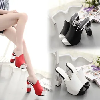 Culoarea roșie Nigerian Lady Pantofi Confortabil Tocuri Femei italiene Pantofi INS Design Nou Fierbinte de Vânzare