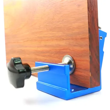 Prelucrarea Lemnului Buzunar Perforator Lemn Jig Kit De Foraj Ghid Set W/ Burghie Puncher Localizare Instrumente De Tamplarie