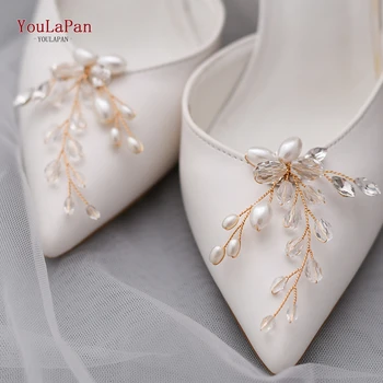 YouLaPan codul x23 Perle Moda Pantofi Clipuri Decorative Femei Pantofi de Mireasa Clipuri de Nunta de Cristal Pantofi Cataramă pentru Bride de domnisoara de Onoare