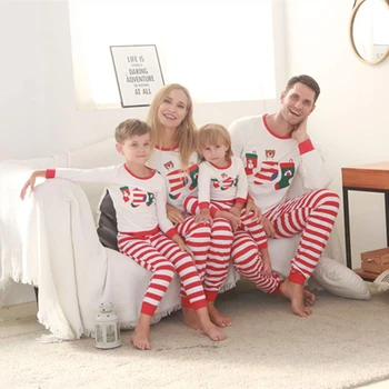 2020 Crăciun Set De Pijama Familia Haine Asortate Mama Tata Amd-Mi Pijamale Copii Adulti Fetita Xmas Pijamale, Îmbrăcăminte De Noapte