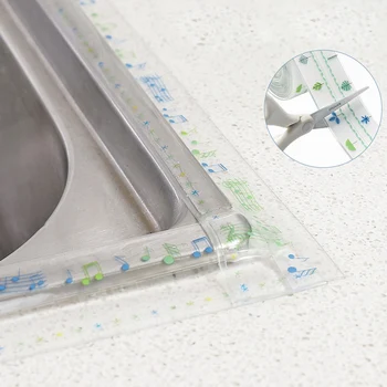 Vanzlife Transparent rezistent la apa pasta de imprimare toaletă vatra chiuveta de bucatarie welt cusătură lipi autocolant perete Decalaj mouldproof stick