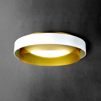 Post Modern, LED Lumina Plafon Rotund Montat pe o Suprafață de Epocă Lampă de Tavan Pentru Dormitor, Living Sufragerie, Corpuri de Iluminat