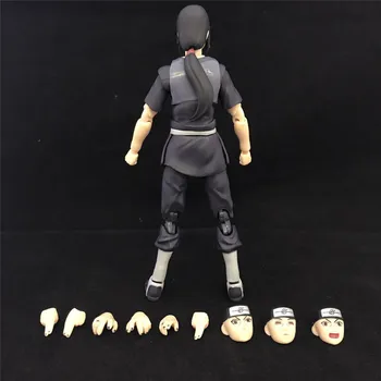 Naruto Shippuden Uchiha Itachi PVC Jucarii Figurine Akatsuki Mobile Jucarii Figurine Set Sasuke Model de Colectie Papusa Figma