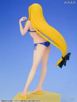17cm nativ Fată Magică Liric Nanoha Atacanti Soarta Testarossa Harlaown de costume de Baie Bikini Ver.2 din PVC Figura de Acțiune Jucarii