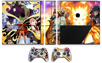 Naruto 274 Vinil Piele Autocolant Protector pentru Microsoft Xbox 360 E și 2 controller piei de Autocolante pentru XBOX360 SLIM E
