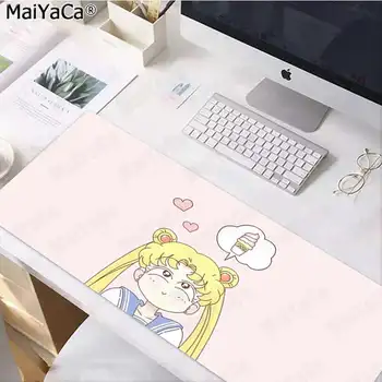 MaiYaCa Propriile Covoare de vânzare Fierbinte Desene animate Sailor Moon Laptop Mousepad Transport Gratuit Mari Mouse Pad Tastaturi Mat