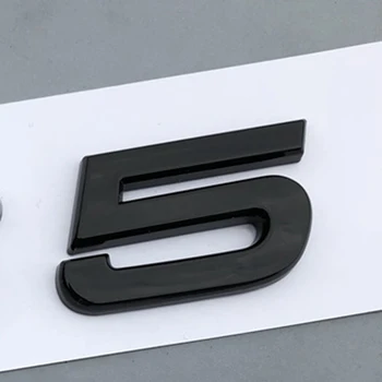Scrisoarea Numărul Emblema pentru Audi S R S3 S4 S5 S6 S7 S8 RS3 RS4 RS5 RS6 RS7 RSQ3 RSQ5 RSQ7 TTS TTRS Styling Auto Portbagaj Insigna Autocolant