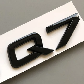 Scrisoarea Numărul Emblema pentru Audi S R S3 S4 S5 S6 S7 S8 RS3 RS4 RS5 RS6 RS7 RSQ3 RSQ5 RSQ7 TTS TTRS Styling Auto Portbagaj Insigna Autocolant