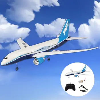 DIY de Control de la Distanță de Aeronave PPE RC Drone Boeing 787 2.4 G 3Ch RC Avion cu Aripi Fixe Avion Pentru Copil Baiat Cadou de Ziua de nastere