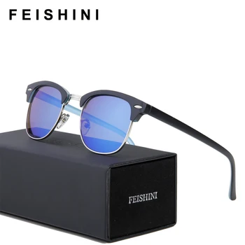 FEISHINI 2020 Personalitate de Înaltă Calitate Celebritate ochelari de Soare Pentru Barbati Brand Clasic Star ochelari de Soare pentru Femei Polarizati Epocă UV400