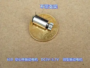 6*10mm DC3V-3.7 V Neodim Magnetic Puternic 610 fără miez Micro DC Motor de Vibrații