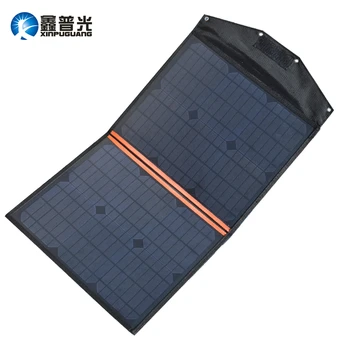 Xinpuguang Panou Solar Mobil Încărcător 40W 18V 20W*2 Pliabil Portabil Încărcător 5V Ieșire USB pentru Smartphone Pad Tablete rezistent la apa
