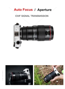 SOONPHO Auto Focus EF-EOS M MOUNT Lens Mount Inel Adaptor pentru Canon EF EF-S Lens pentru Canon EOS Camera Mirrorless