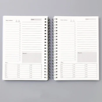 32K Business Weekly Planner Reușise Scoala Rechizite Glonț Notebook jurnal Jurnal Cartea Notepad Birou 016026