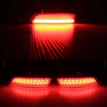 ANGRONG 2x 21SMD LED Roșu Bara Reflector Coada Opri Lumina de Frână Pentru Lexus ES GS 250h 350h (CA227)