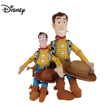 Toy Story Woody Clasic Disney Figura Jucării de Pluș copii Copii 35/41cm Woody Umplute Jucării pentru Copii Băiat Bun Cadouri