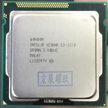 PC Intel Laptop CPU Xeon E3-1270 E3 1270 Quad-Core LGA1155 Calculator PC Desktop CPU