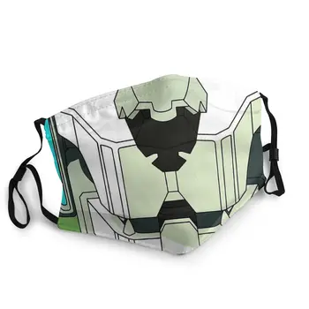 Mascarillas Reutilizables Verde Leu Voltron Legendarul Defender Shiro Bucată Lance Mecha Animate Seriale TV de Protecție Masca de Fata