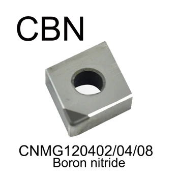 CNMG120402/CNMG120404/CNMG120408 CBN,CNC diamant CBN nitrura de bor plictisitor instrument de Prelucrare duritate HRC55 gradul