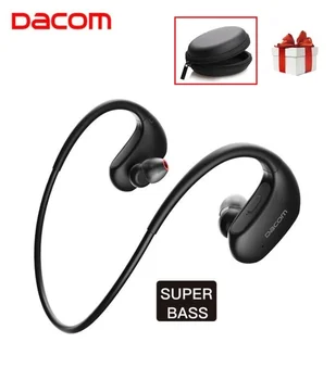 Cele mai noi DACOM L05 Bluetooth Căști Sport Căști Sunet de Bass Wireless Căști IPX7 rezistent la apa de Funcționare Căști cu Microfon