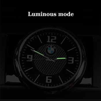 Masina luminos ceas instrument ceas de birou auto interior ceas electronic cu logo-ul pentru Tesla Model 3 Model X S Accesorii