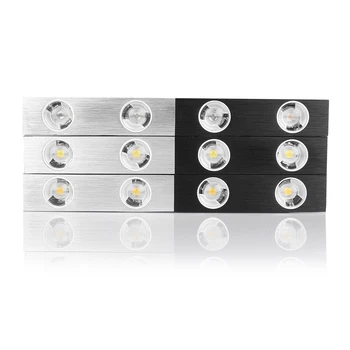 Lemon Decor plin de culoare LED-uri Lumina de Perete 5W AC90-265V Triunghi Aluminiu 5 Culori Lămpi de Perete Rece/ Cald Alb pentru Camera de Hotel