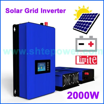 2000W Descărcare a Bateriei Modul de Alimentare/MPPT Solar Grid Tie Inverter 2KW cu Limitator Senzor DC 45-90V AC 220V 230V 240V PV conectat