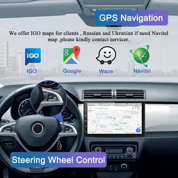 2Din Android 9.1 Car Audio Stereo Radio Player Multimedia Navigatie GPS 7