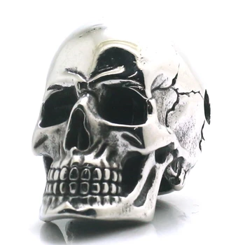 Bărbați 316L din Oțel Inoxidabil Cool Punk Gotice Rece Lustruire Craniu Pandantiv