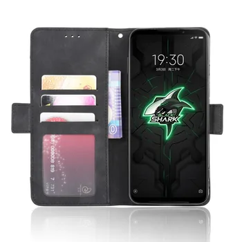 Pentru Xiaomi Black Shark 3 Portofel Caz Magnetic Book Flip Cover Pentru MI Black Shark 3 Card Foto Suport de Lux din Piele Telefon Fundas