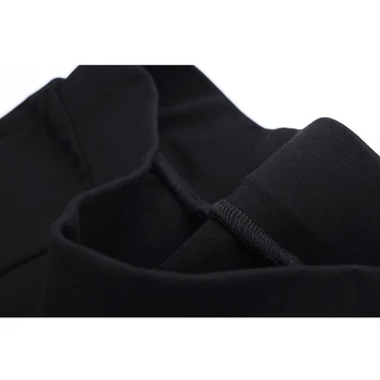 Xisteps Talie Mare Negru Pantaloni De Lucru Pentru Femei 2020 Modul Femme Pantalon Stretch Pantaloni Largi Picior De Sex Feminin Casual Pantaloni Plus Dimensiune