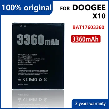 Original 3360mAh BAT17603360 Baterie Pentru DOOGEE X10 Baterii de Înaltă calitate, Cu Numărul de Urmărire