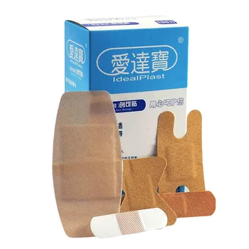 100buc/Cutie Bandă Medicală Ajutor Pentru Degetului Articulațiilor Mari zona Respirabil Asortate de Prim ajutor 5 Dimensiuni Band-Sida Bandaj Set