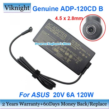 Autentic ADP-120CD B 20V 6A 120W AC Adaptor Pentru ASUS UX534FT Încărcător de Laptop A17-120P2A Alimentare 4.5x2.8mm