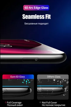 10BUC 6D Full Lipici Tempered Glass Pentru Xiaomi Redmi Nota 8 7 6 5 K20 Pro Ecran de Sticlă Protector Pentru Redmi Nota 8 8T 8A 7 7A 6 6A