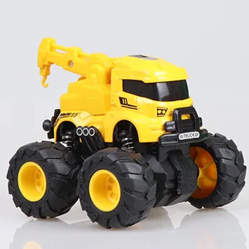 Plastic Inerție Inginerie Vehicul Auto de Camioane de Construcții, Model Toy Cadouri pentru Baieti