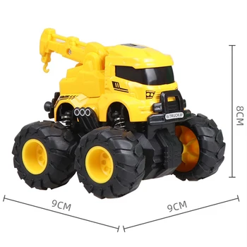 Plastic Inerție Inginerie Vehicul Auto de Camioane de Construcții, Model Toy Cadouri pentru Baieti