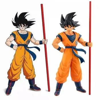 Dragon Ball Z Goku Acțiune Jucarii pentru Copii Anime Figurina Figura PVC Model Brinquedos Părul Negru Goku a 20-a Aniversare Papusa