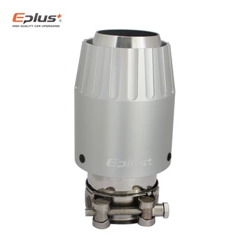 EPLUS Aluminiu gaze de Eșapament Țeavă de Eșapament Sfat Universal Argint Fulare End Decor Multiple de Dimensiuni Motor Luptător Stil