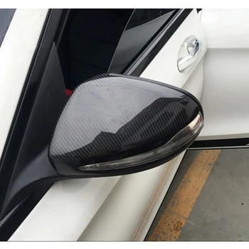 Uscat Fibra de Carbon Oglinda Retrovizoare Capac de Acoperire pentru Mercedes-Benz W205-2019 Add Pe Oglinda Laterală Acoperă Capace RHD