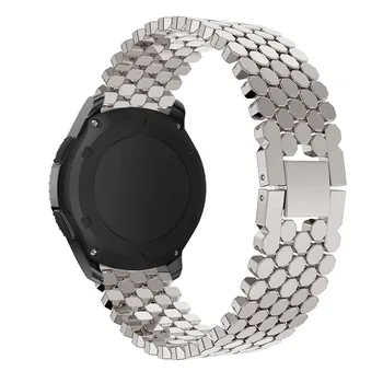 Bratara 22mm pentru Samsung Galaxy watch 46mm înaltă calitate din oțel inoxidabil bratara curea trupa de metal pentru Huawei watch gt 2e