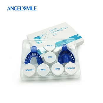 Angelsmile Silicon Dentare Impresia Kit-ul pentru Personalizat Dinților Picătură de transport maritim Materiale Dentare