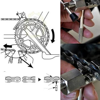Volant Demontare Manivela Biciclete, Instrumentul de Reparare Kit de Lanț de Bicicletă Cheie Suport pentru Bicicleta