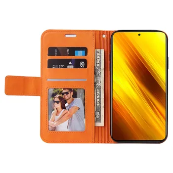 Moda de Lux Flip Cazuri Pentru Xiaomi Mi Poco X3 NFC 10T 9T 10 10 Ultra Pro Lite 10 CC9E CC9 Pro A3 Portofel din Piele Telefon Genti