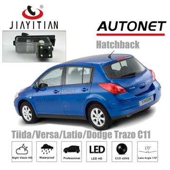 JIAYITIAN Camera cu vedere în Spate Pentru Nissan Tiida/Versa/Latio C11 Hatchback 2004~2012/CCD/Viziune de Noapte/Inversa aparat de Fotografiat/Camera de Rezervă