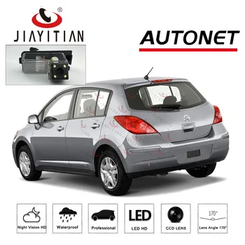 JIAYITIAN Camera cu vedere în Spate Pentru Nissan Tiida/Versa/Latio C11 Hatchback 2004~2012/CCD/Viziune de Noapte/Inversa aparat de Fotografiat/Camera de Rezervă