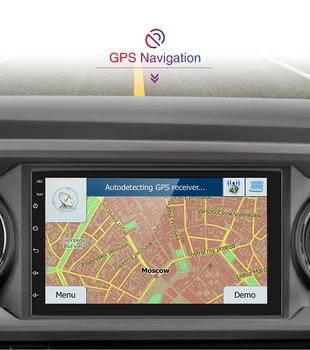 AMPrime 2 Din Radio Auto Android Universal de Navigare GPS Bluetooth, Touch screen, Wifi Car Audio Stereo FM USB Multimedia Auto MP5