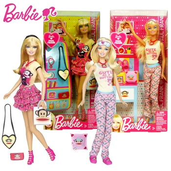Original Păpuși Barbie Iubesc Gura Mare Boneca Păpuși pentru Fete Printesa Juguete Copii Jucării pentru Fete Cutie de Cadou de Ziua de nastere Seria Maimuță