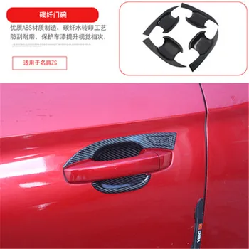 De înaltă calitate ABS Cromat Mâner de Ușă Castron mânerul Ușii de Protecție care acoperă Capacul Ornamental Pentru MG ZS Styling Auto